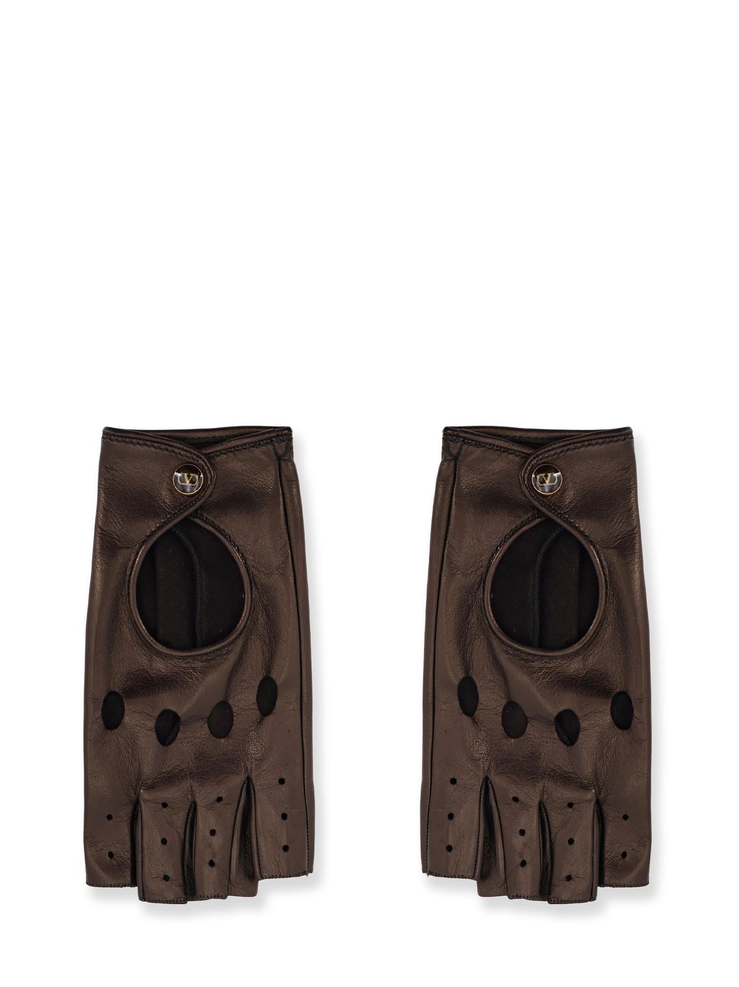 Valentino Garavani Leather Gloves