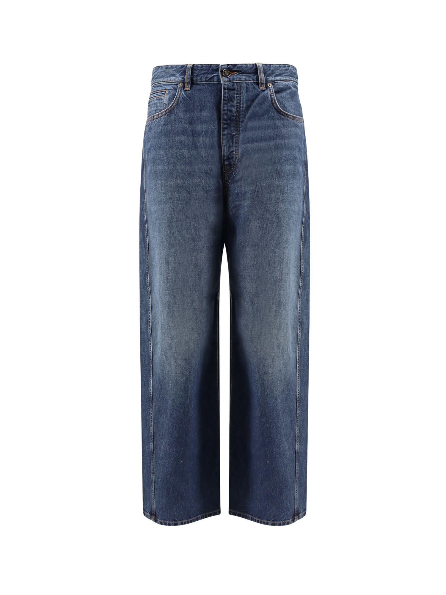 Givenchy Twisted Re-washed Denim Jeans