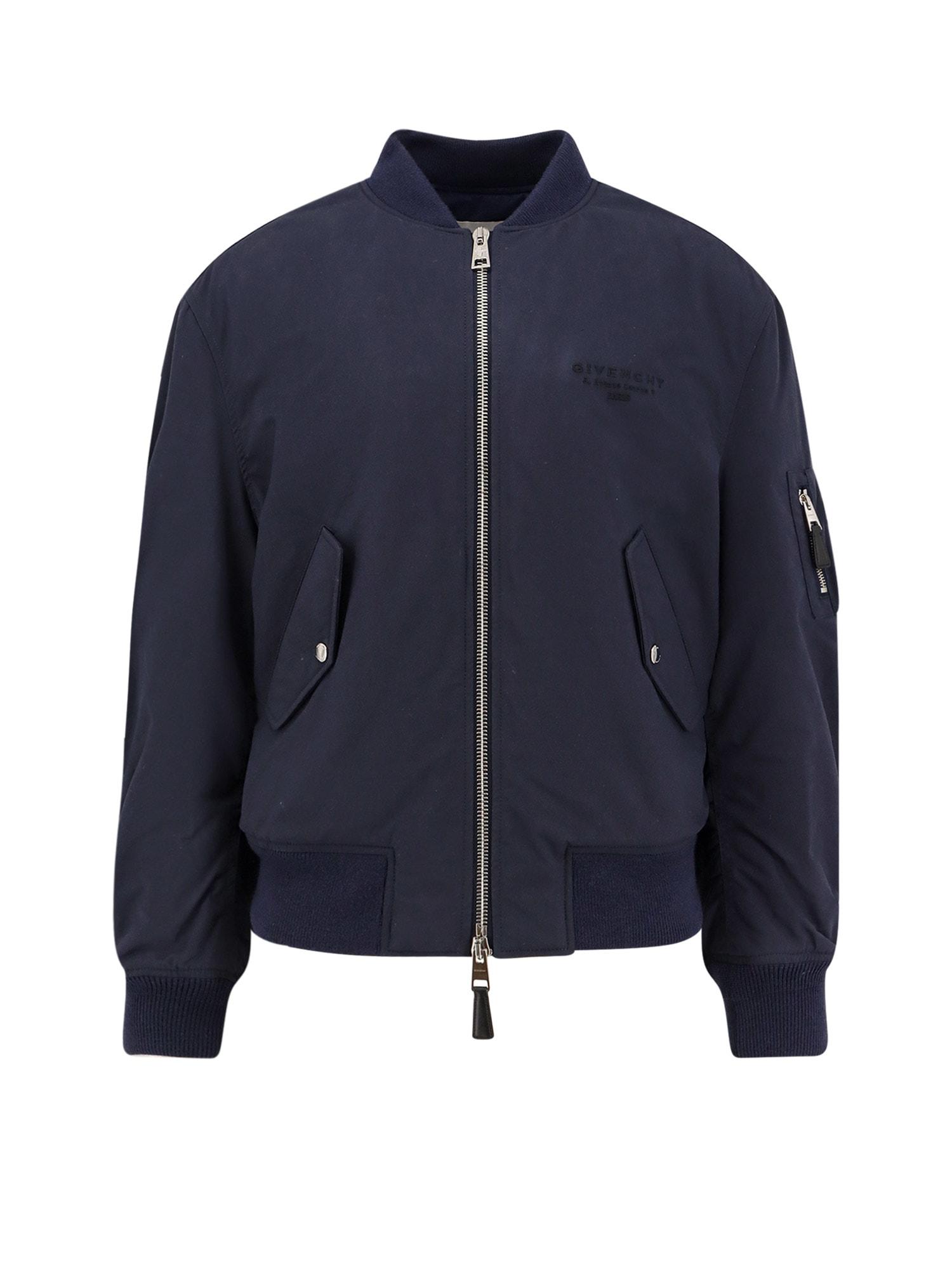 Givenchy Cotton Blend Bomber Jacket