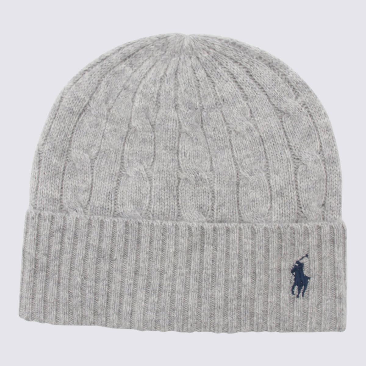 POLO RALPH LAUREN Grey Wool Hat