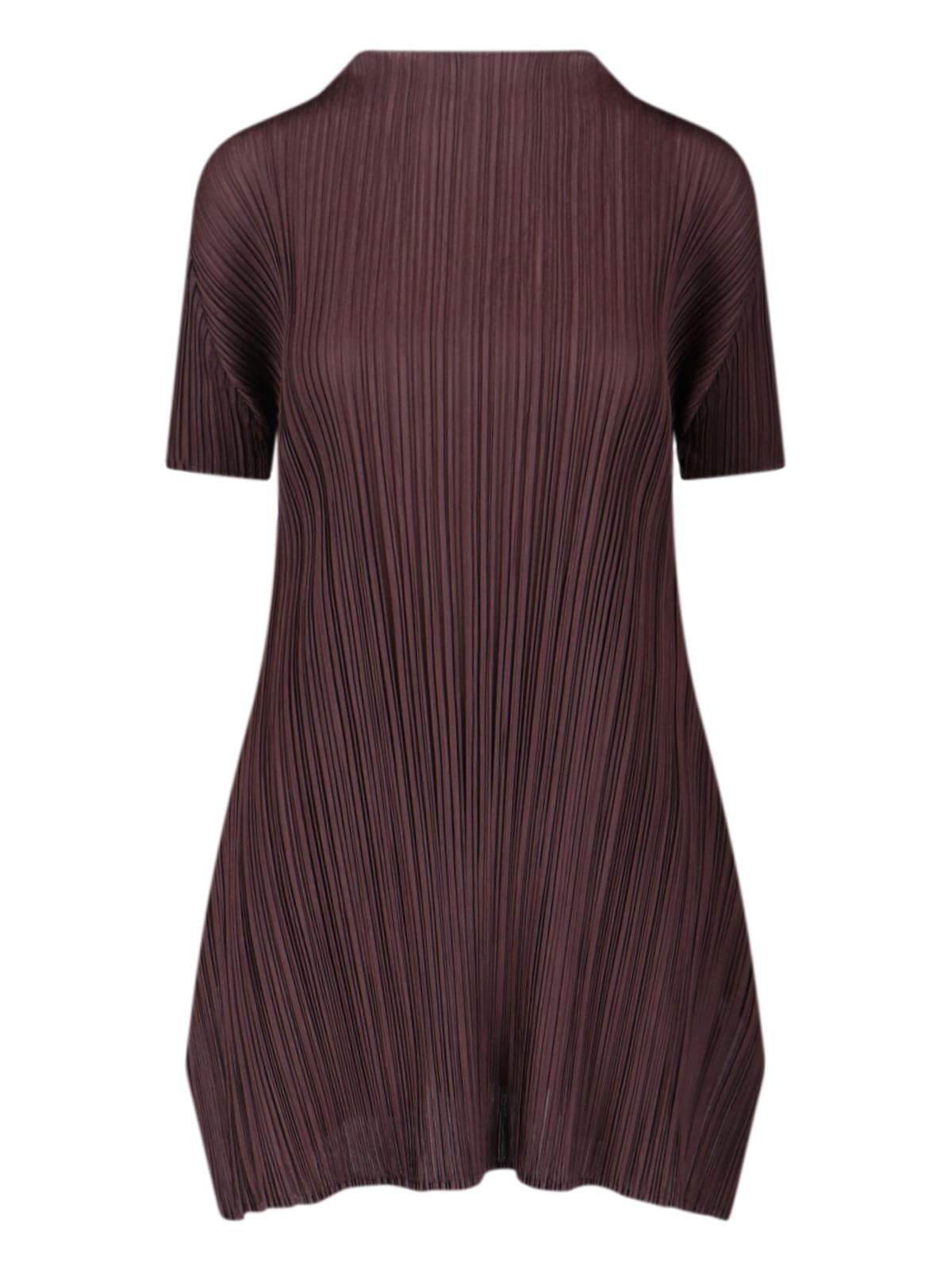Pleats Please Issey Miyake Pleated Midi Dresses