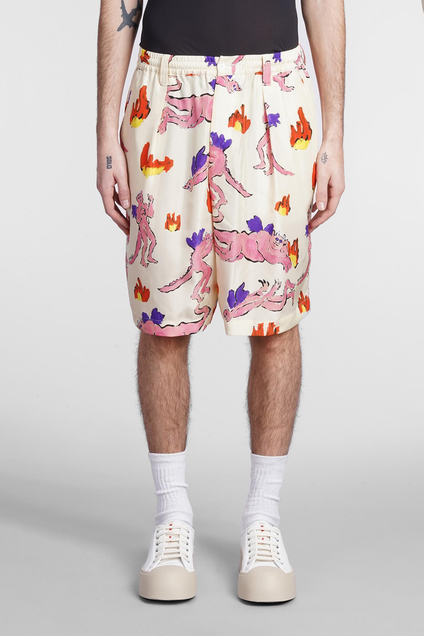 Marni Bermuda Shorts With Print