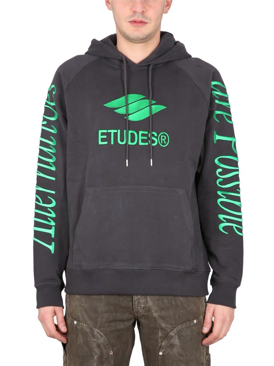 Études Slate Cotton Sweatshirt