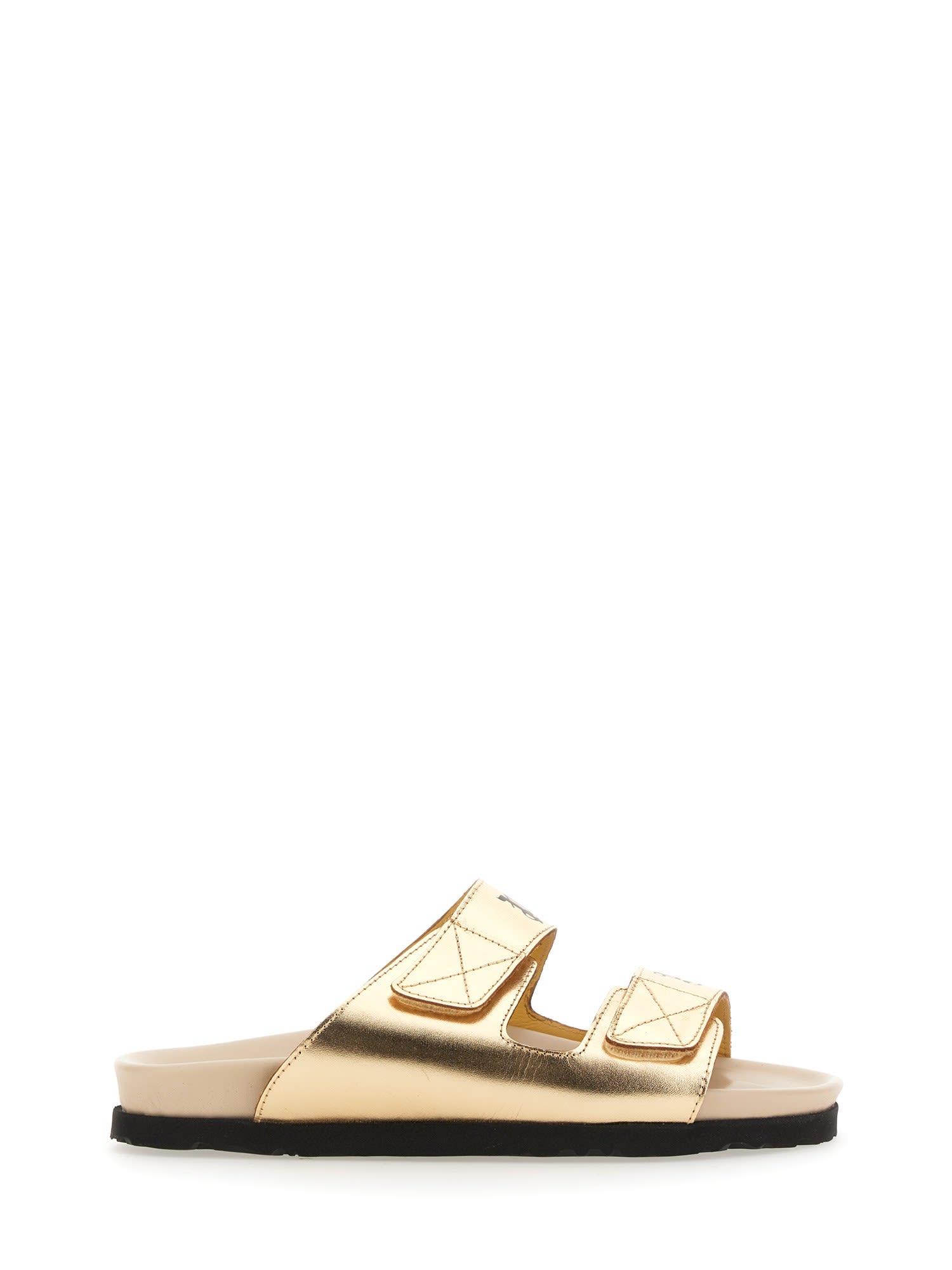 Palm Angels Sandals With Logo