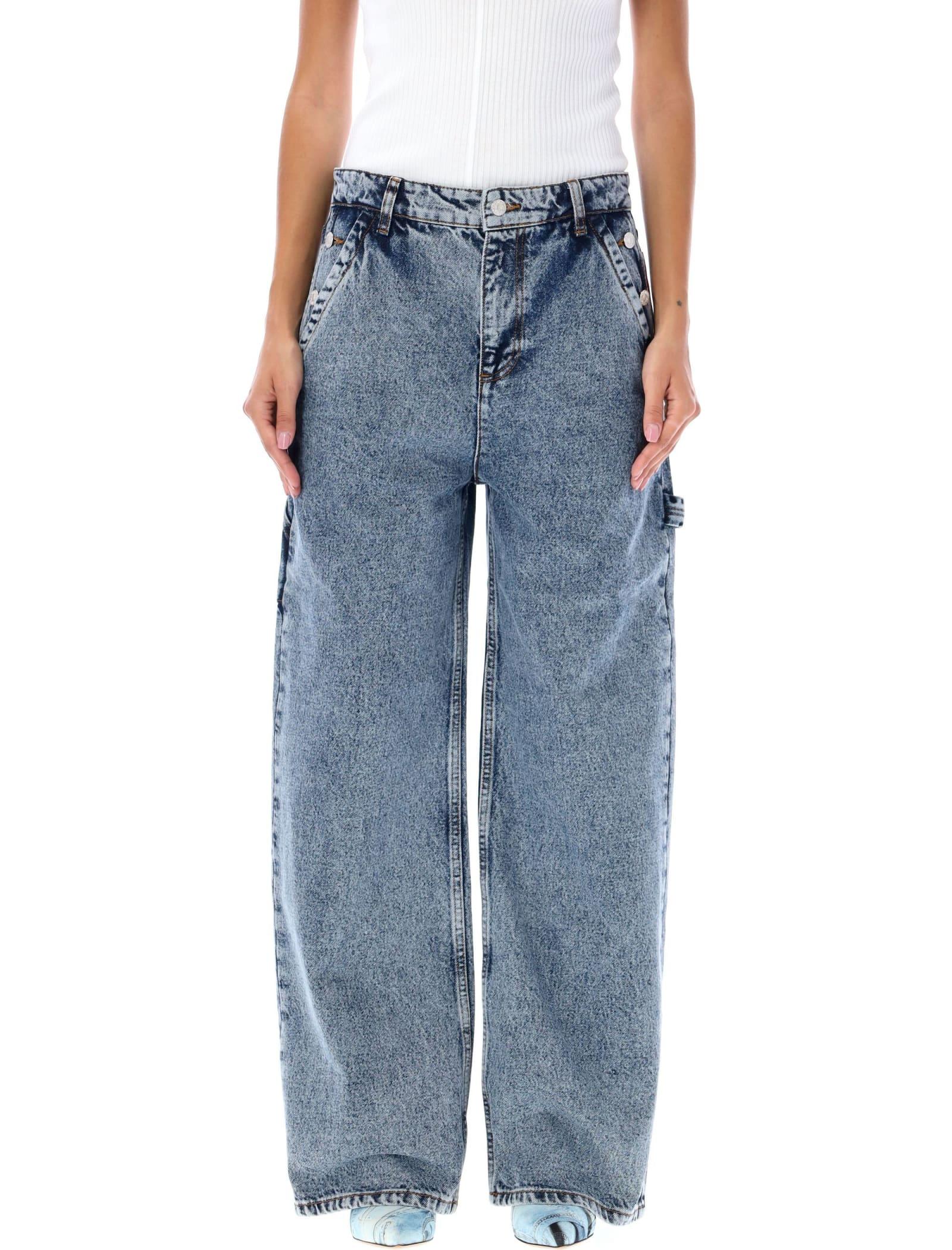 M05CH1N0 Jeans Cargo Denim Jeans