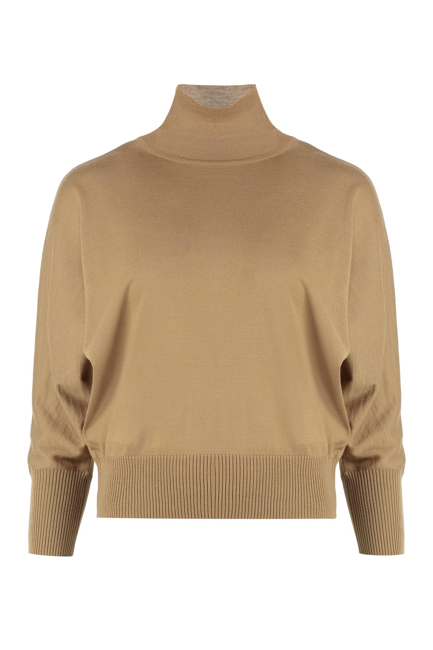 Max Mara Talea Wool Turtleneck Sweater