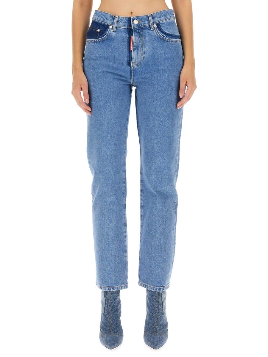 M05CH1N0 Jeans Five Pocket Jeans