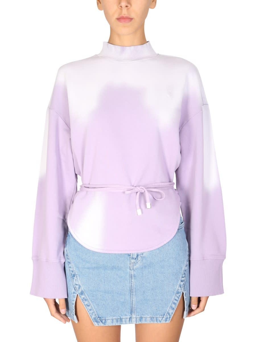 The Attico Lace-up Sweatshirt