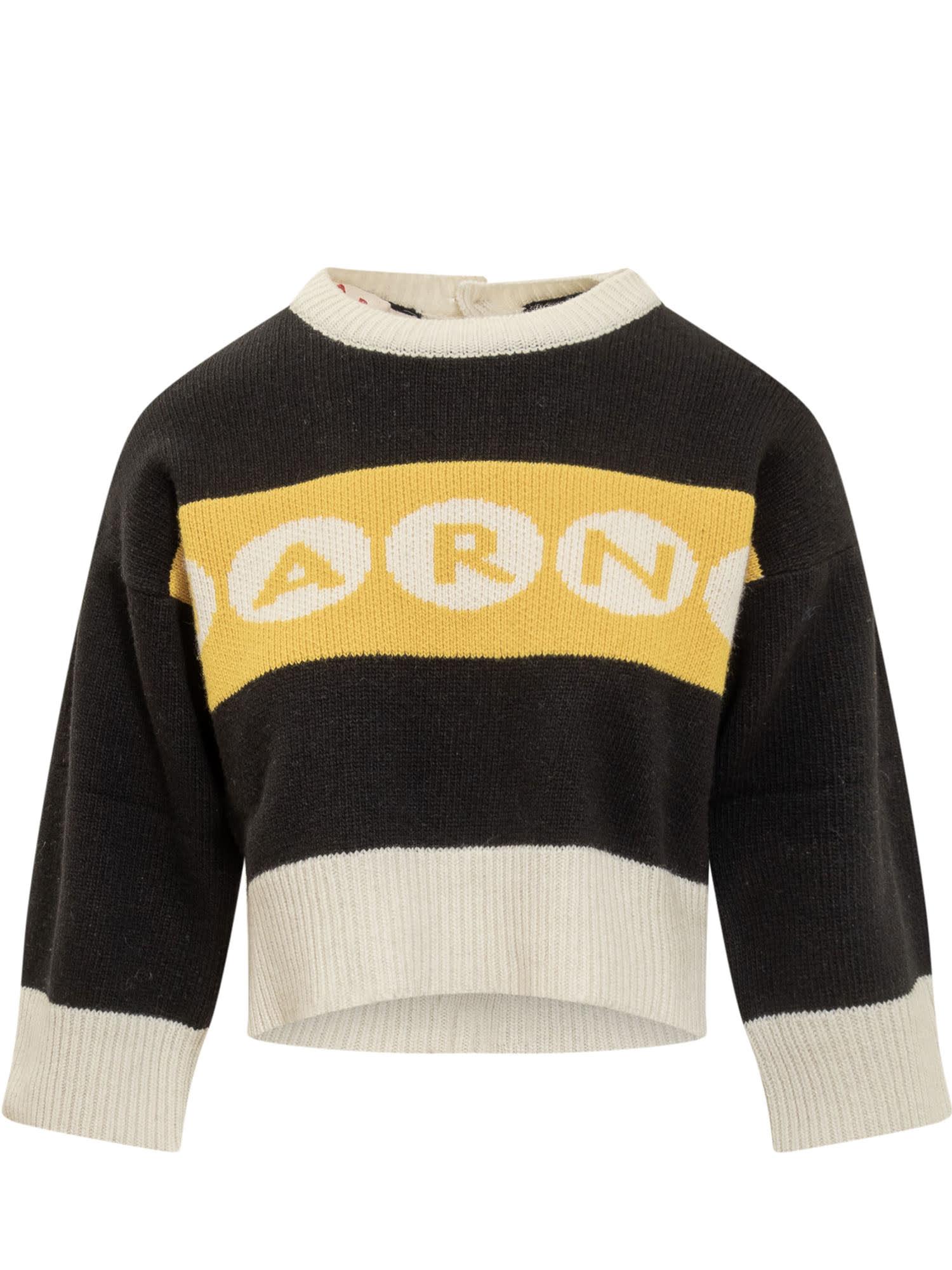 Marni Two-tone Wool Sweater
