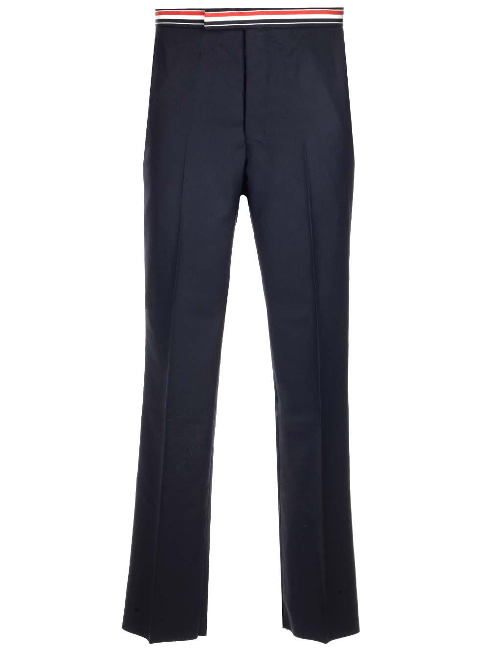 Thom Browne Pants With Striped Waistband
