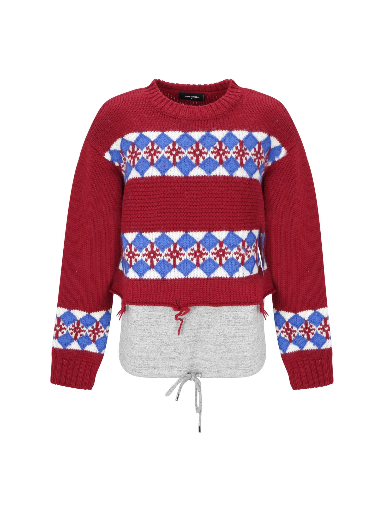 Dsquared2 Jacquard Sweater