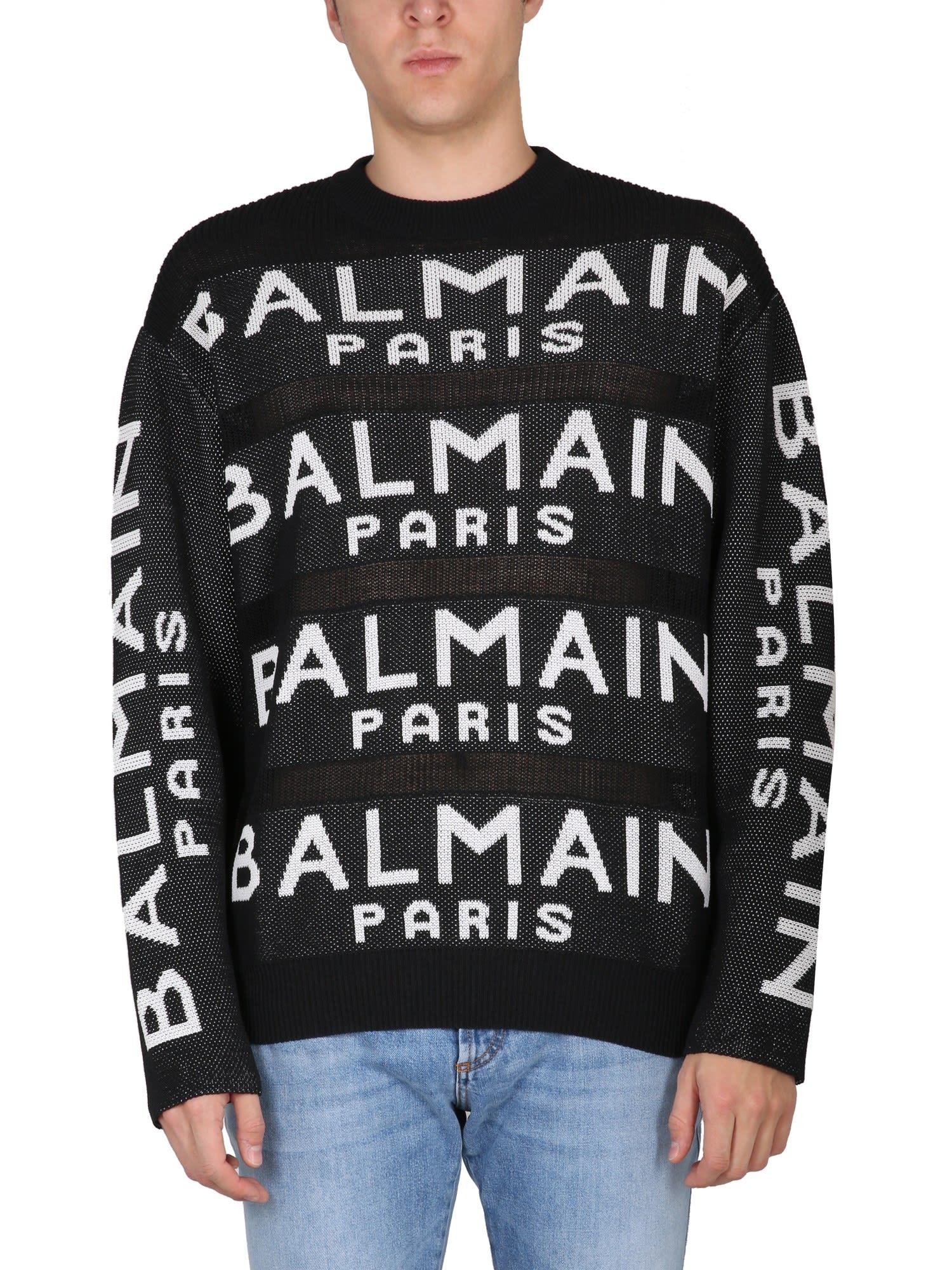 Balmain Jersey With Logo