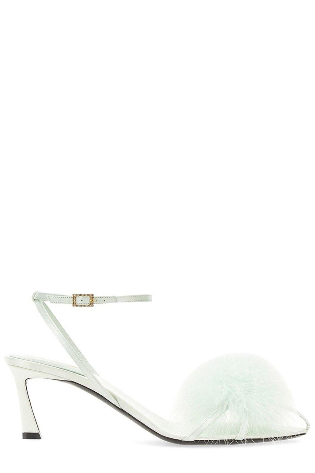 Saint Laurent Mae Pointed Toe Mules