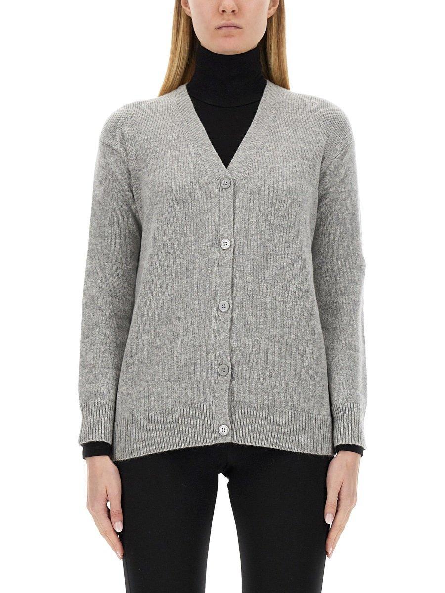 'S MAX MARA Max Mara V-neck Long-sleeved Cardigan