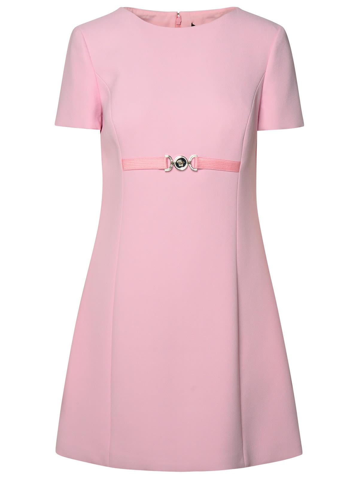 Versace Women's Viscose Dress in Pink
