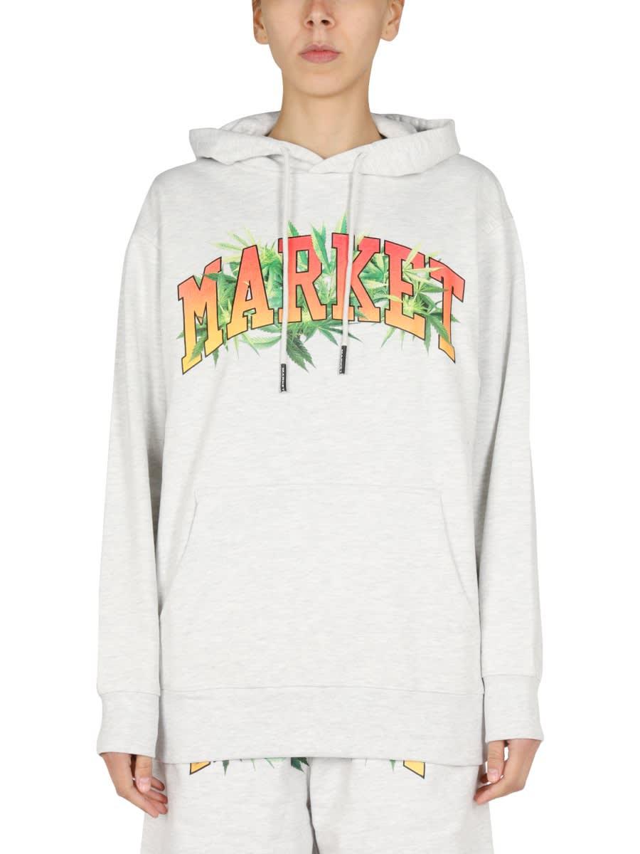 Market Logo Print Sweatshirt