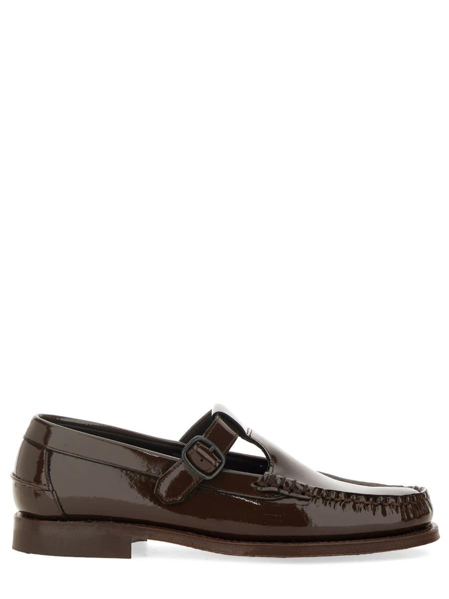 Hereu Moccasin T-bar alber