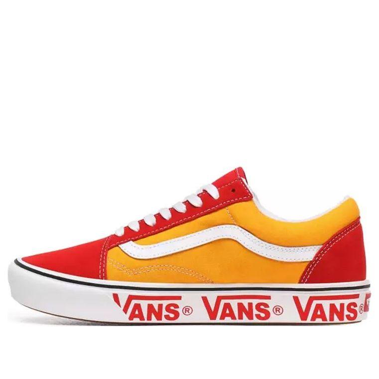 Vans ComfyCush Old Skool 'Tape Mix - Red Cadmium'