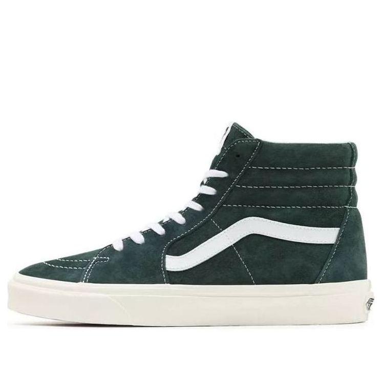 Vans Unisex Pig Suede SK8-HI Sneakers Green