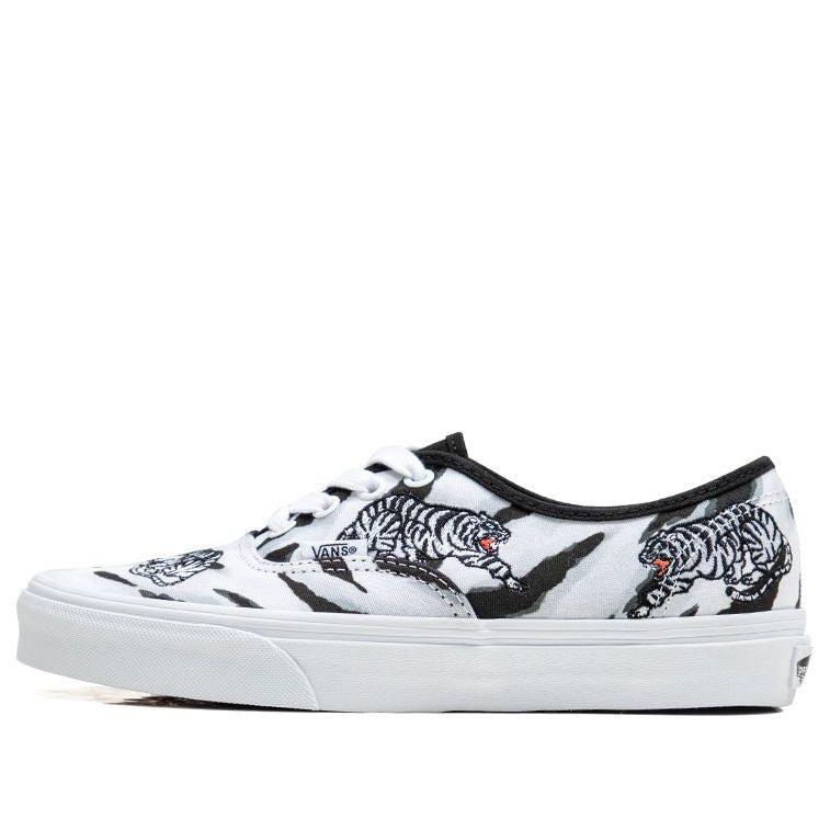 Vans Unisex Authentic Low-Top Sneakers Black/White