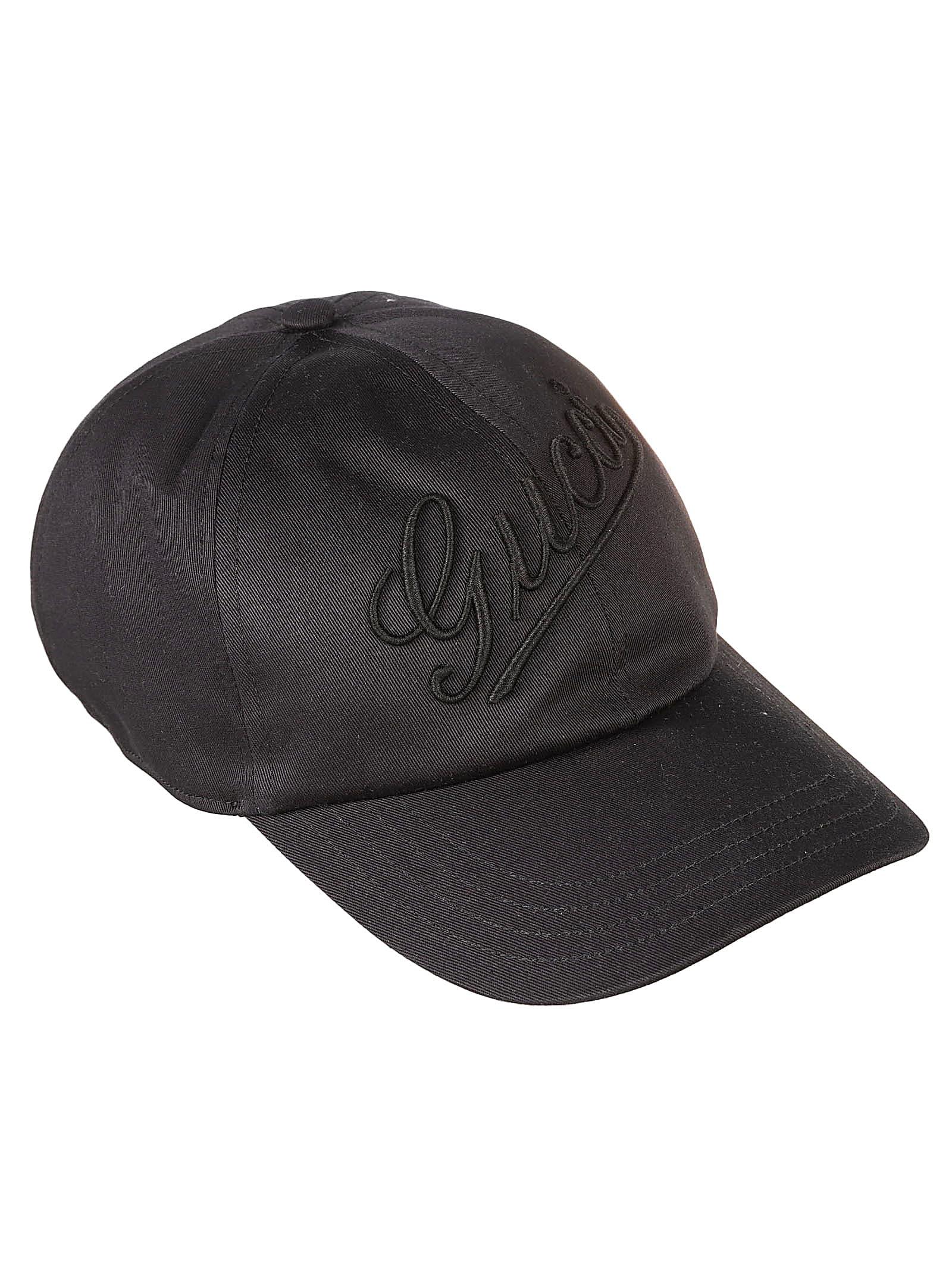 Gucci Logo Embroidered Baseball Cap