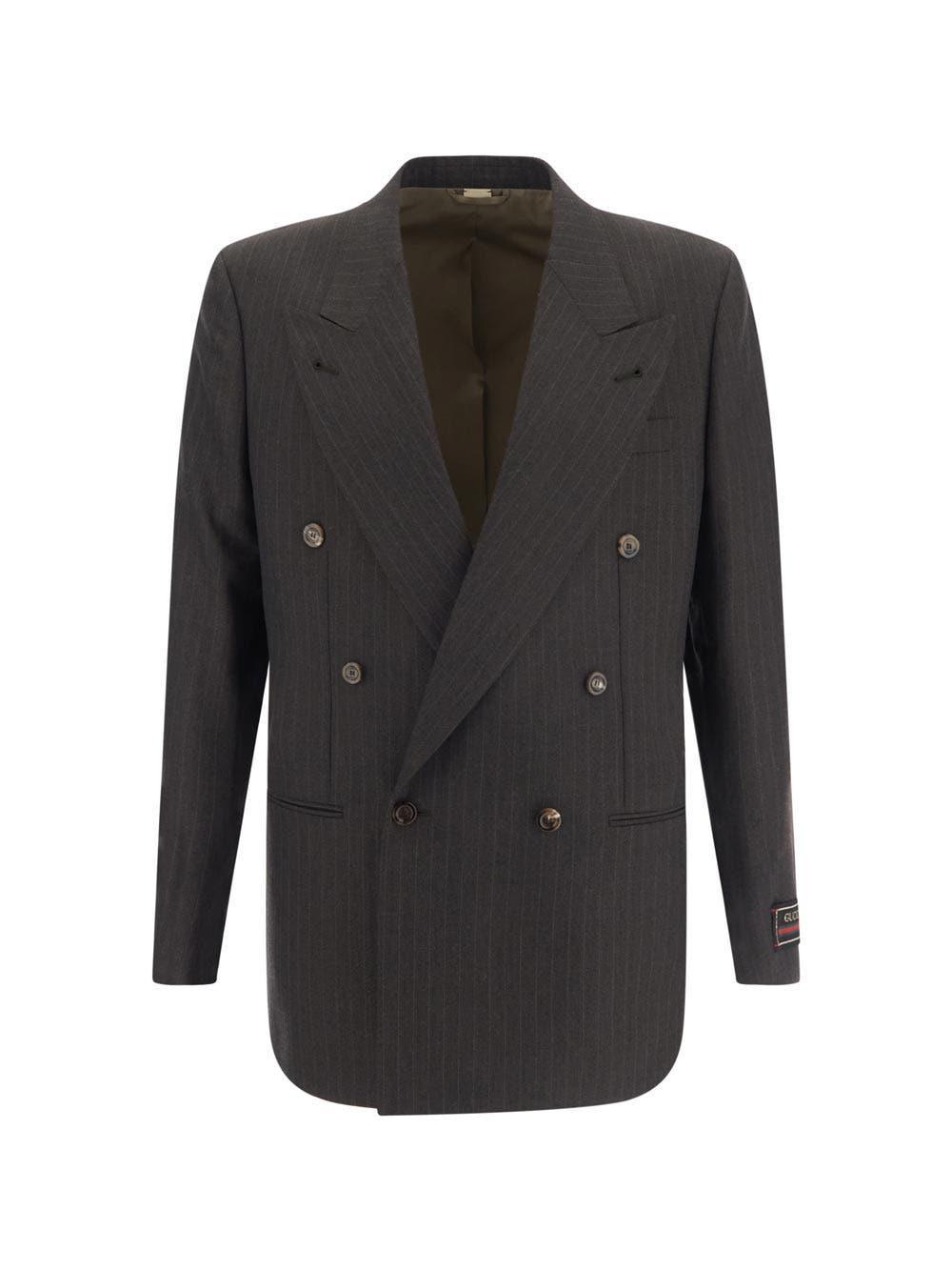 Gucci Double Breasted Jacket