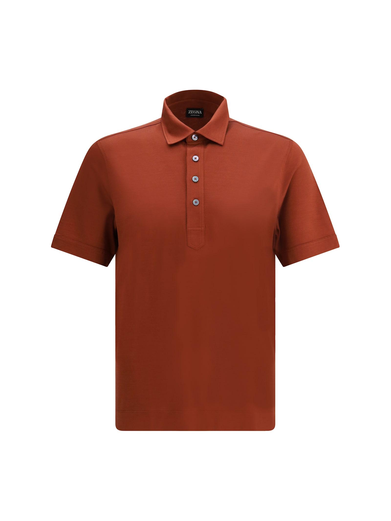 Zegna Men's Premium Cotton Polo Shirt