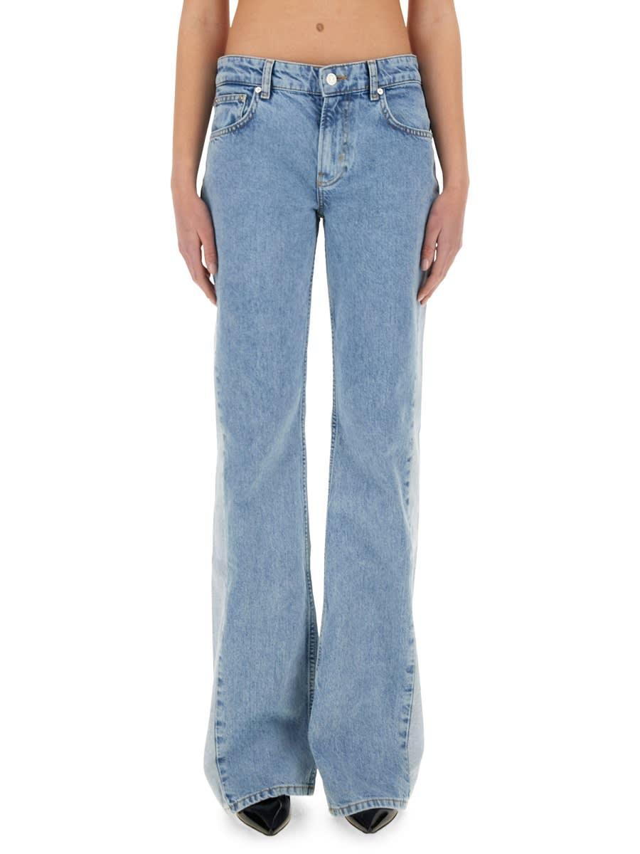 M05CH1N0 Jeans M05CH1N0 Two-tone Denim Jeans