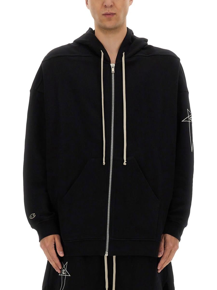 Rick Owens x Champion Jumbo Jasons Hoodie