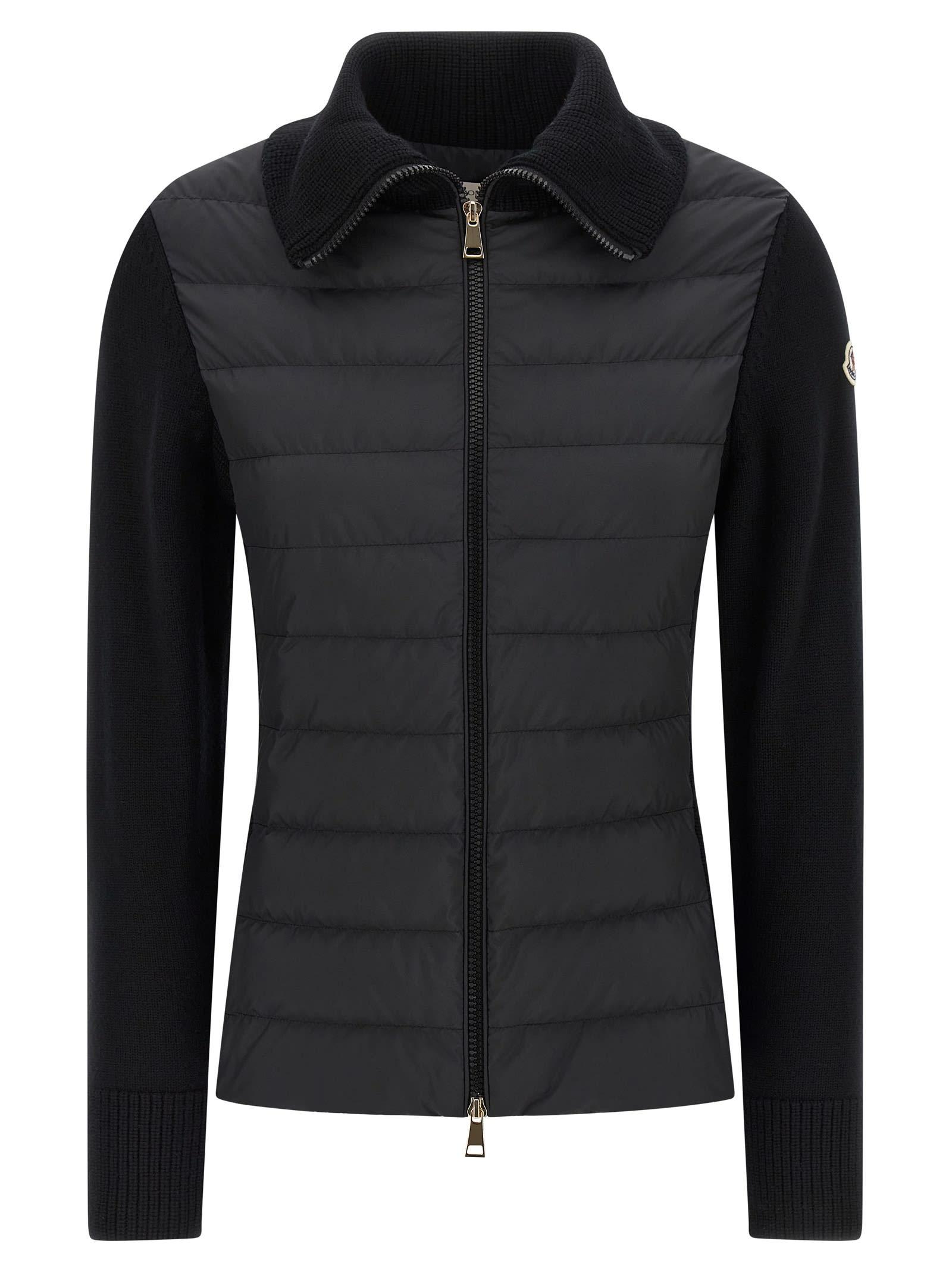 Moncler Two-material Cardigan