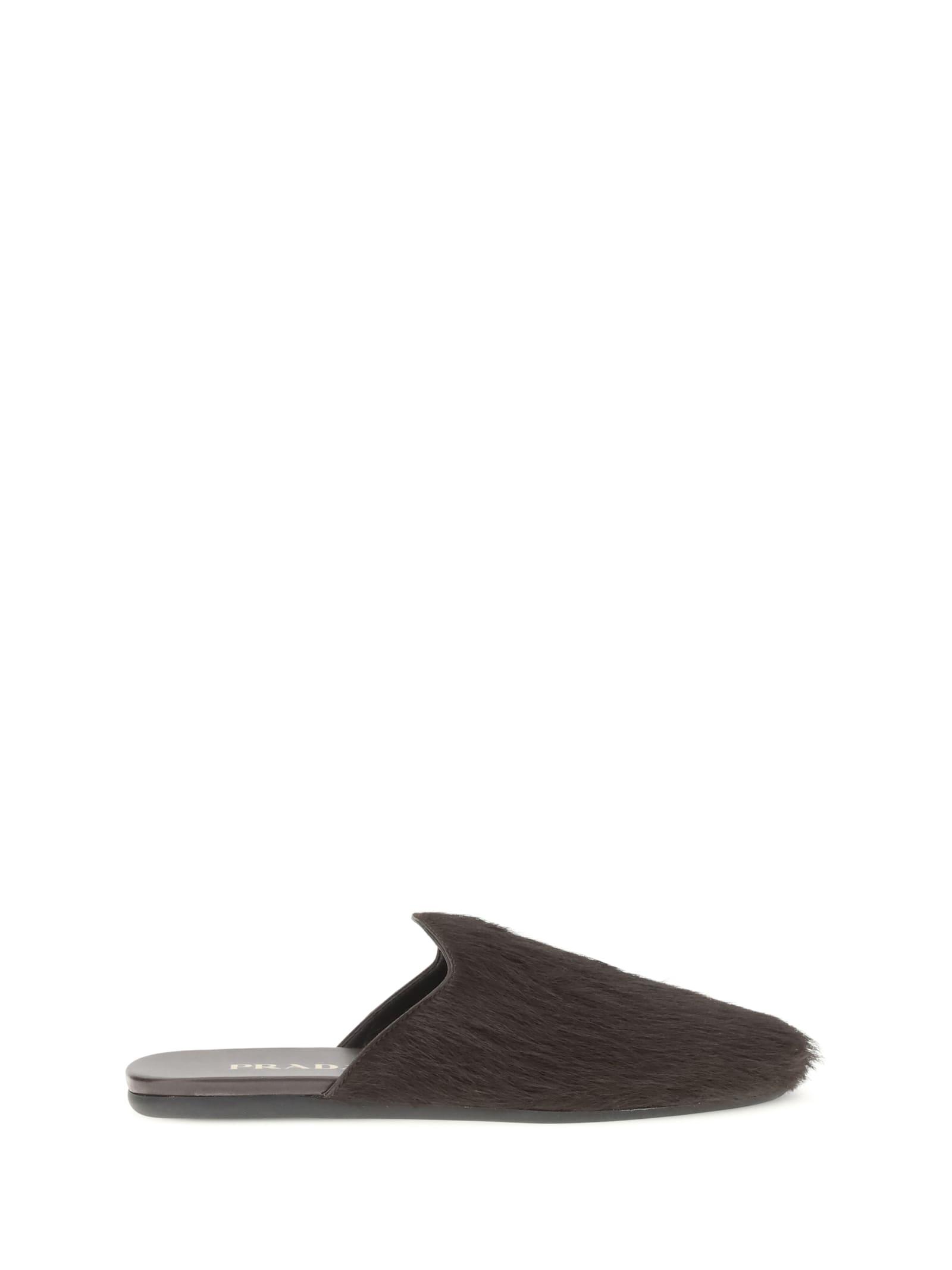 Prada Leather Mules