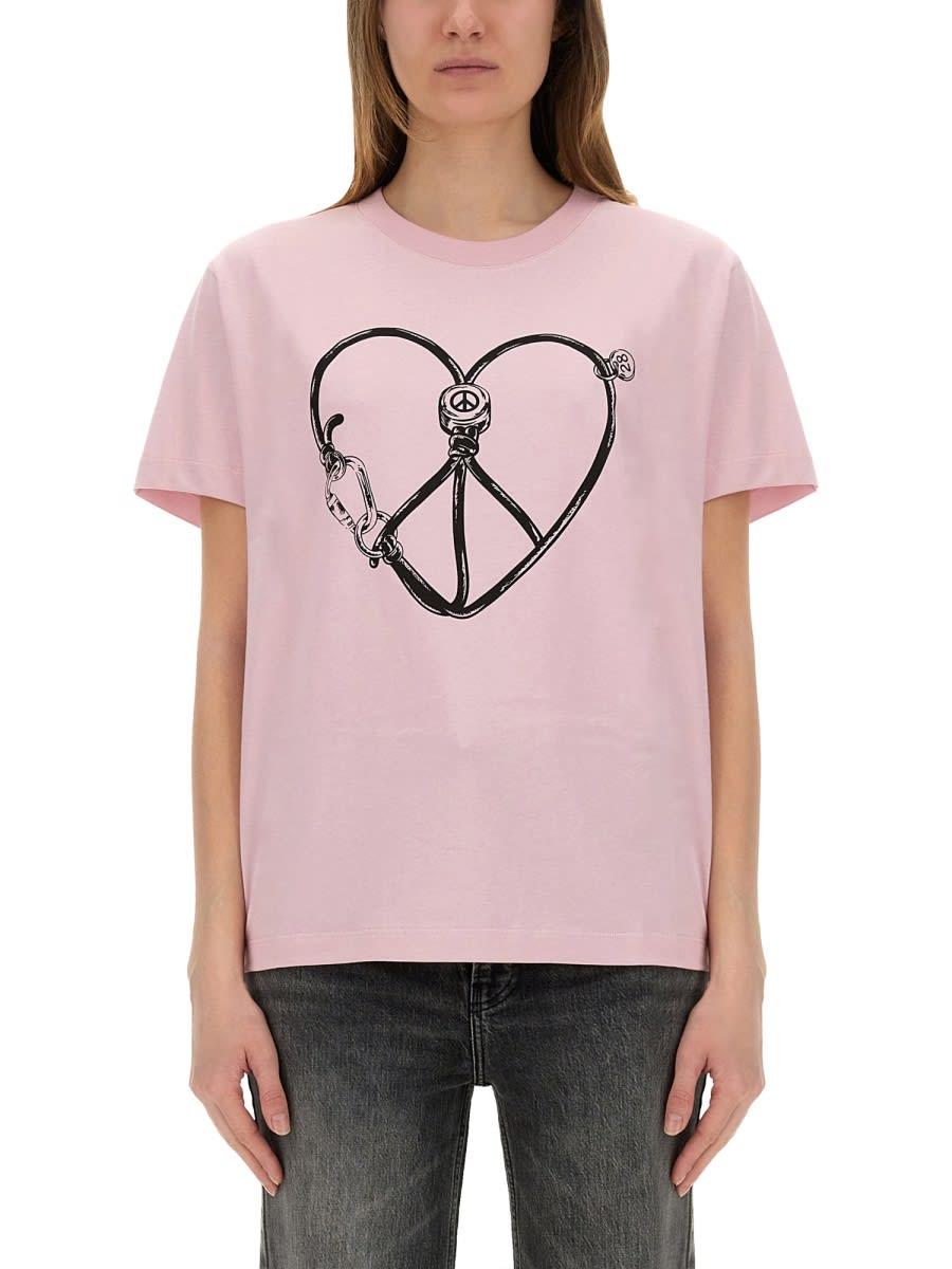 M05CH1N0 Jeans Jeans T-shirt With Print