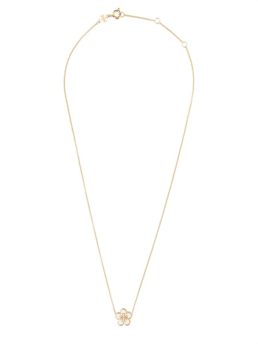 Tory Burch Kira Flower Necklace