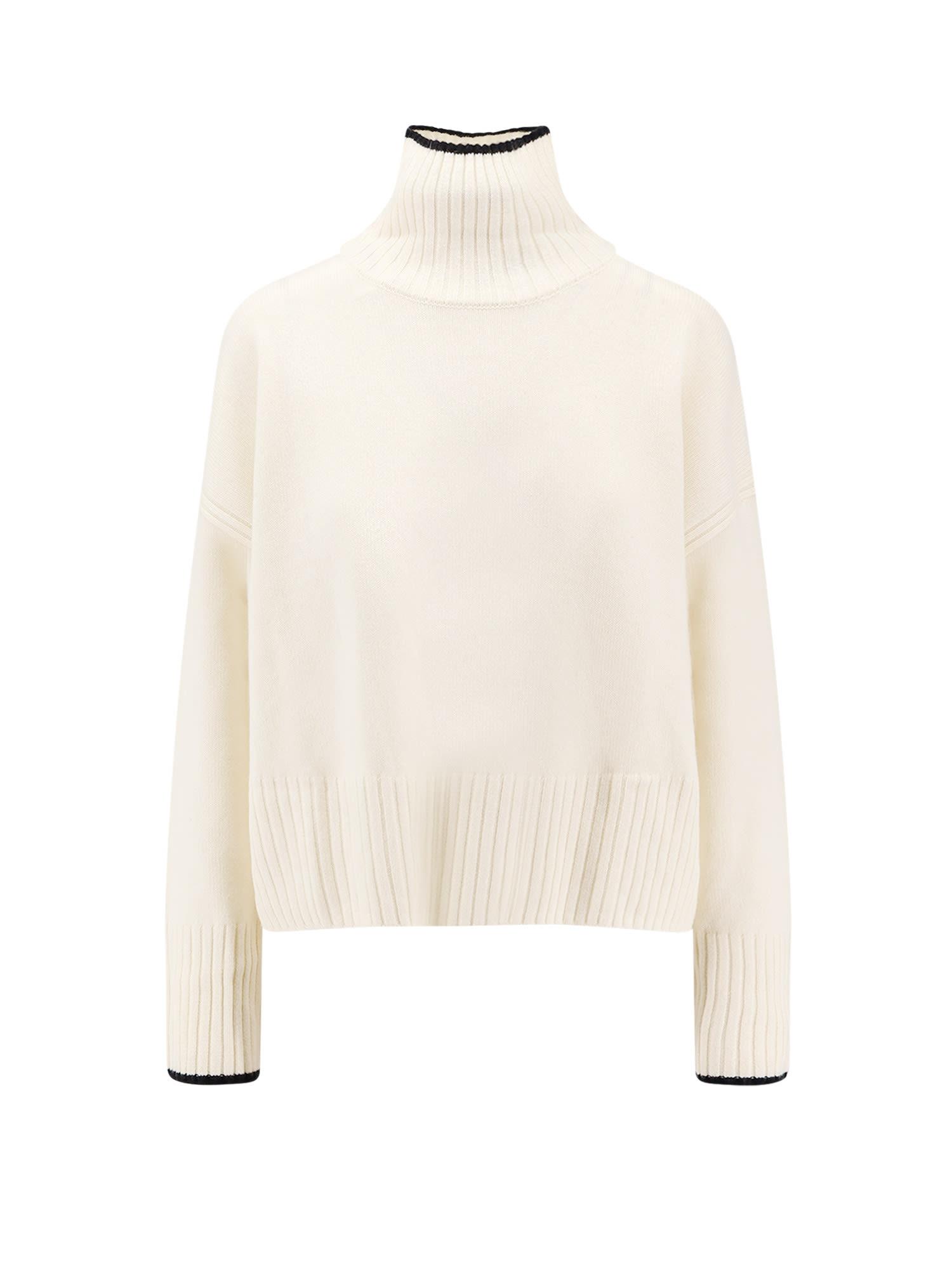 Pinko Falkland Wool And Cashmere Turtleneck Sweater