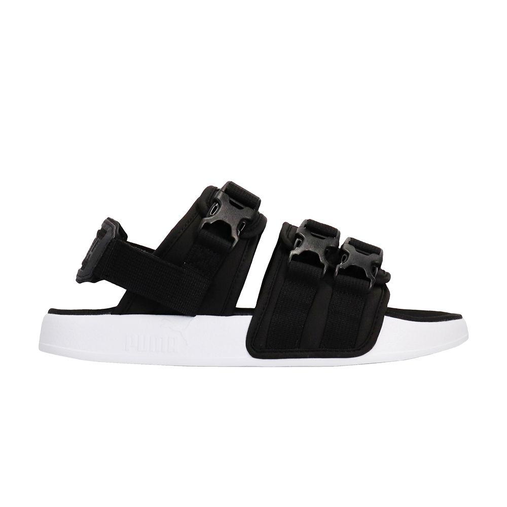 PUMA Leadcat YLM 19 Black Sandal